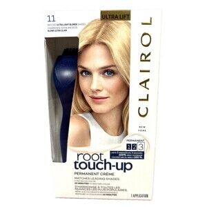 Clairol Root Touch-Up Permanent Creme Ultra Light Blonde Color Number 11 New HTF
